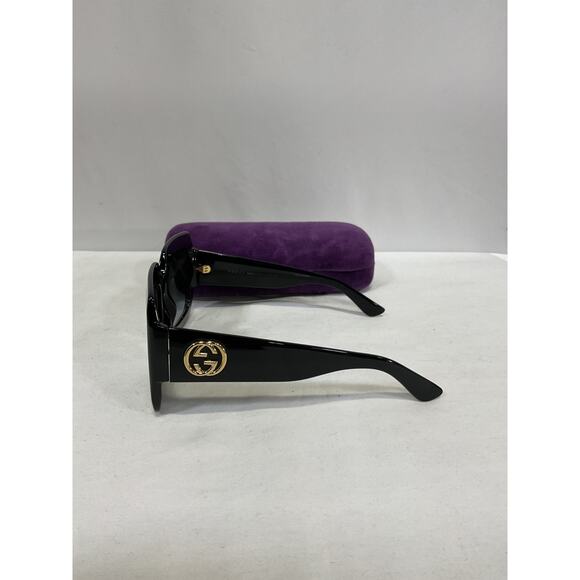 Gucci Oversized Black Square Sunglasses Size OS - Picture 4 of 5